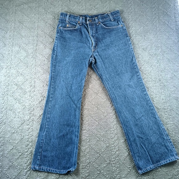 Levis Strauss Other - Vintage Levi's 217 Boot Cut Jeans: Orange Tab Denim, Made In USA, Waist 30